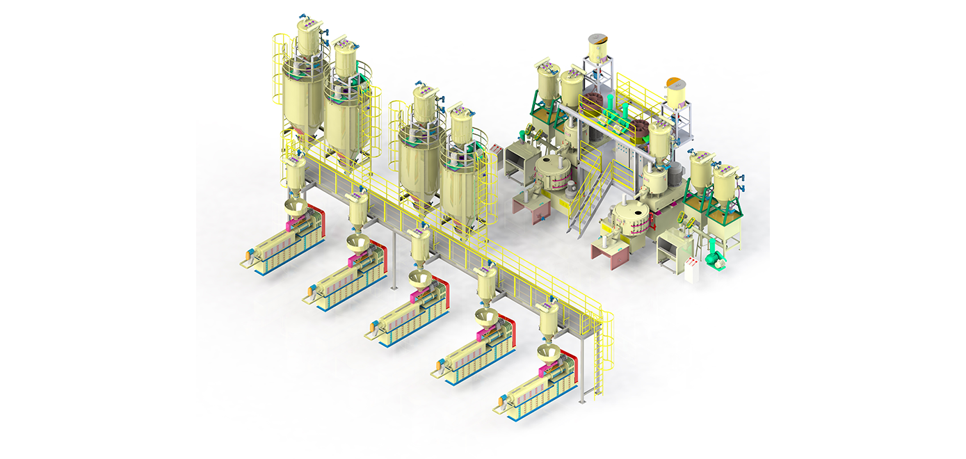 Plastic Material Handling System