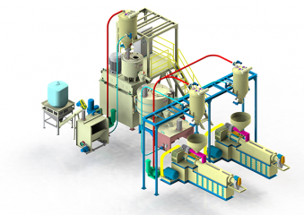 Fully Automatic Mixing、Weighing & Conveying System